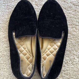 Birdies The Starling Loafer in Black Velvet - Women's 9